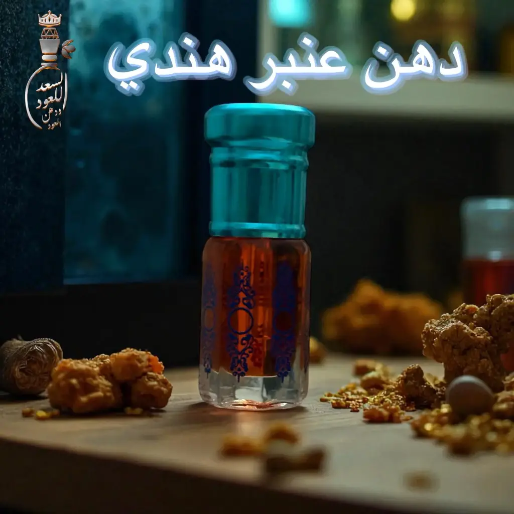 دهن عنبر هندي ( ربع تولة )